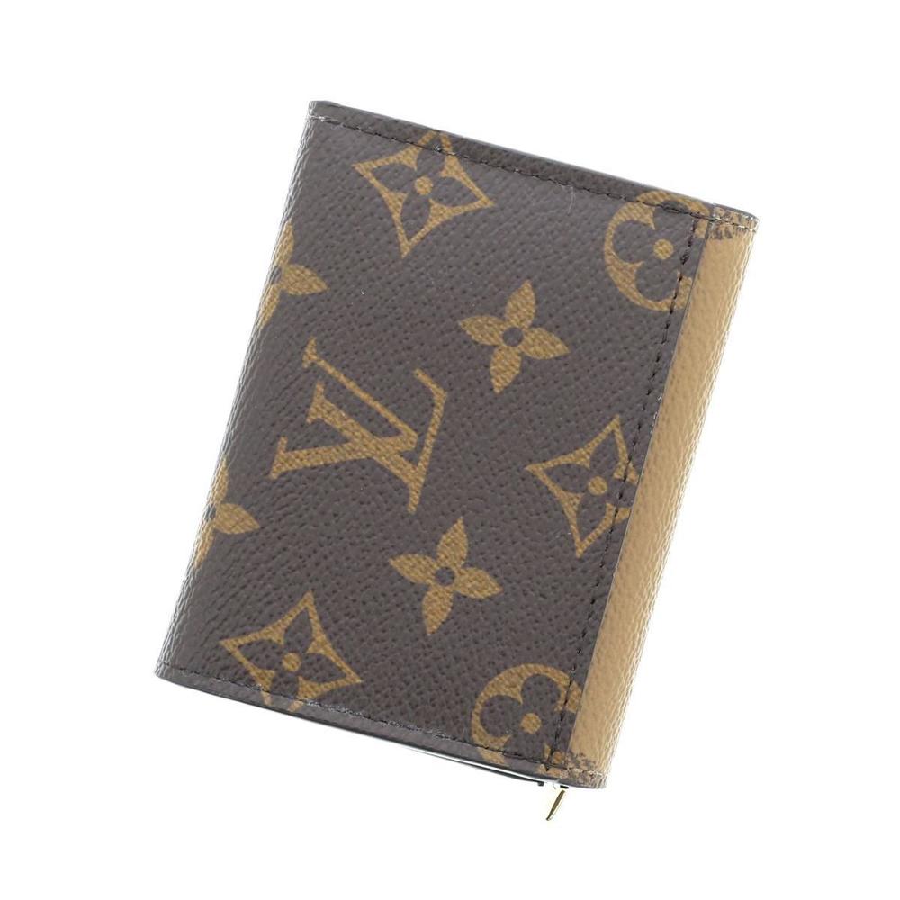 Louis Vuitton Portrait Soe Wallet Trifold Monogramgiant Brown S - Picture 5 of 5